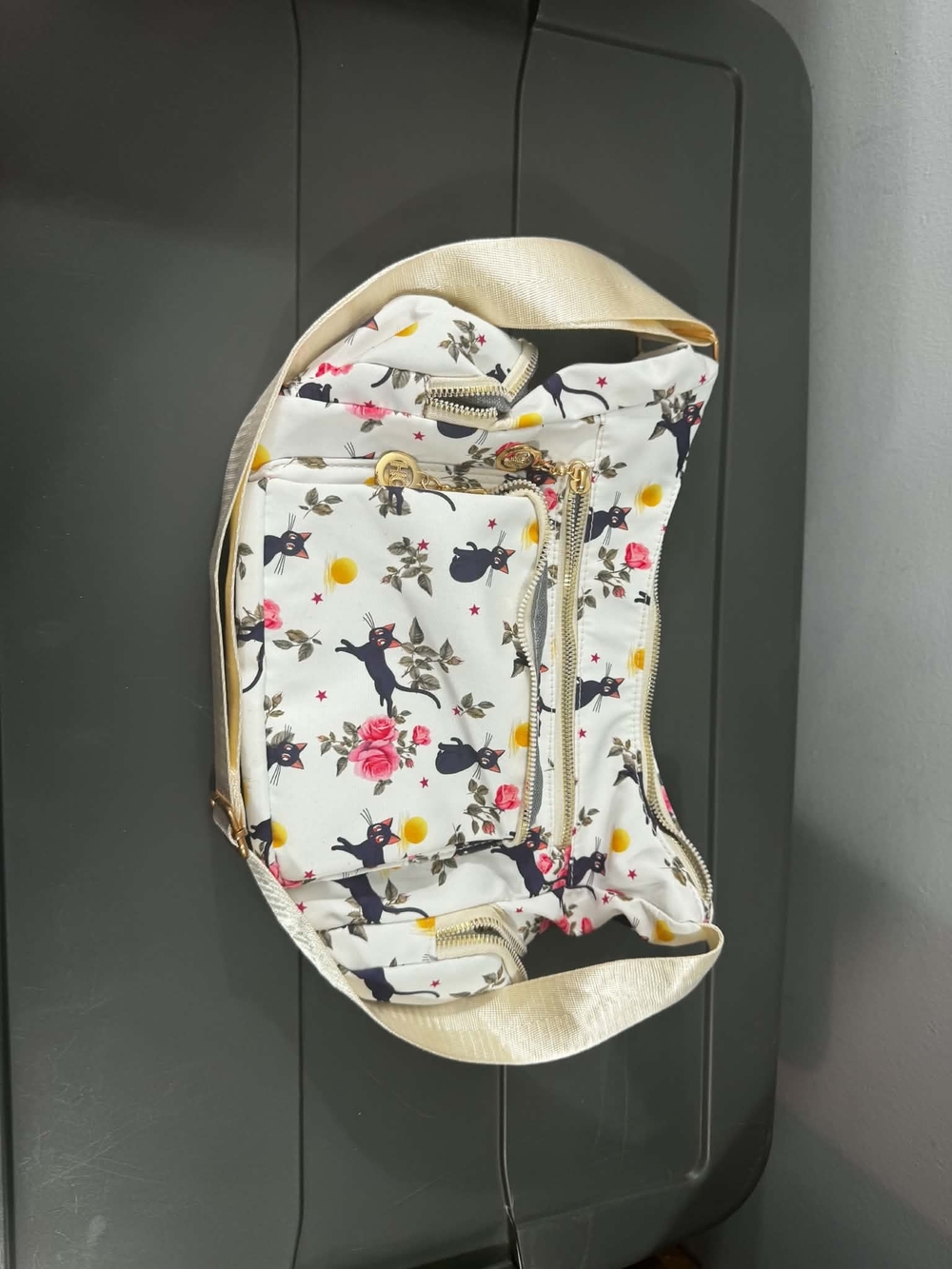 LeSportsac x Sailor Moon Luna Floral Crossbody Bag